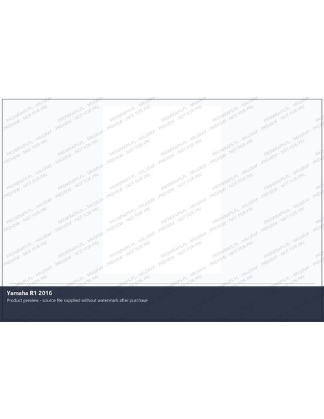 PPF Template - Yamaha R 1 2016