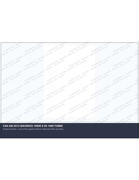 PPF Template - CAN AM 2015 MAVERICK 1000R X DS 1000 TURBO