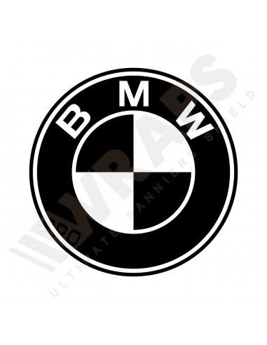BMW logo sticker