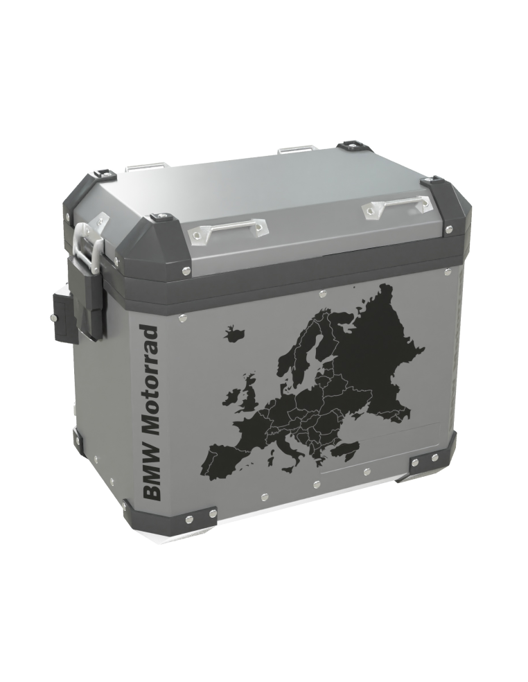 004.01 Clean Grey Euro Map Reflective