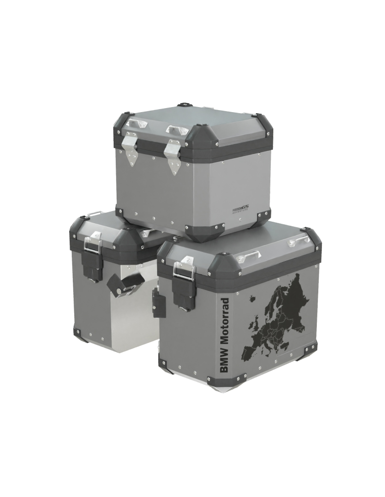 004.01 Clean Grey Euro Map Reflective