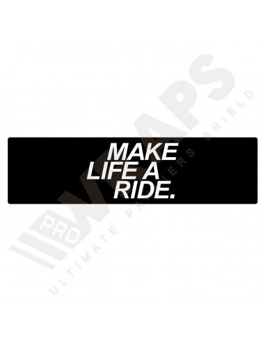BMW Make Life a Ride sticker full