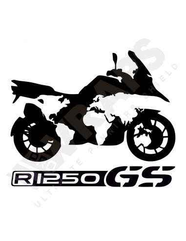 Naklejka motocykl świat R1250GS